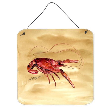 MICASA Crawfish Aluminium Metal Wall or Door Hanging Prints MI628781